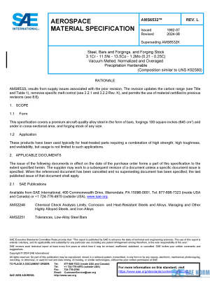 SAE AMS 6532 Series PDF