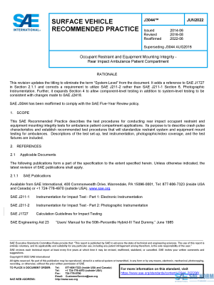 SAE J 3044 Series PDF