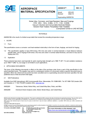 SAE AMS 5915 Series PDF