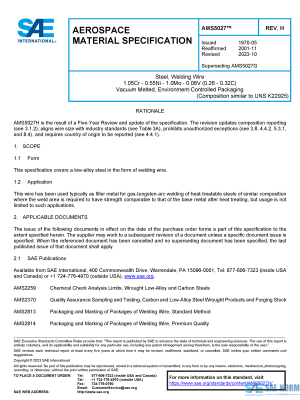SAE AMS 5027 Series PDF