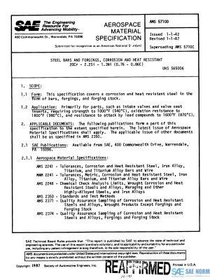 SAE AMS 5710 Series PDF