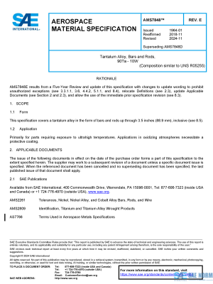 SAE AMS 7848 Series PDF