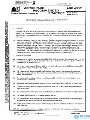 SAE ARP 450 Series PDF