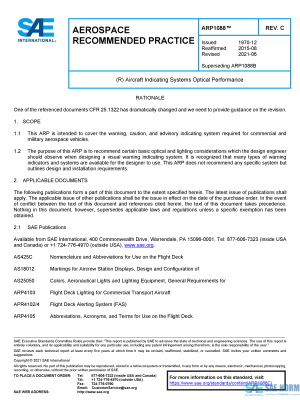 SAE ARP 1088 Series PDF