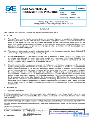SAE J 2698 Series PDF