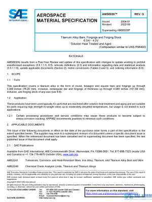 SAE AMS 6930 Series PDF
