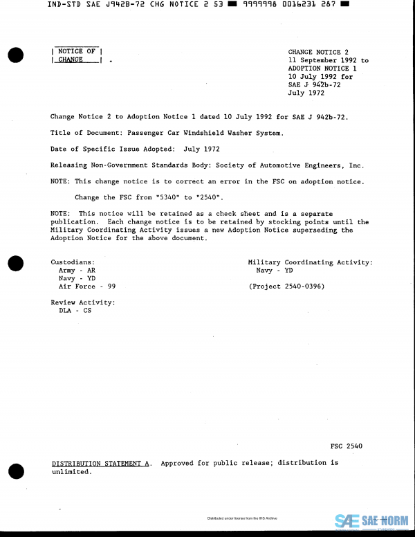 SAE J 942 Series PDF