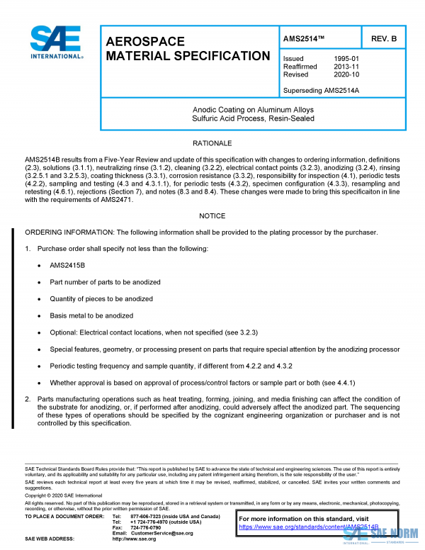 SAE AMS 2514 Series PDF