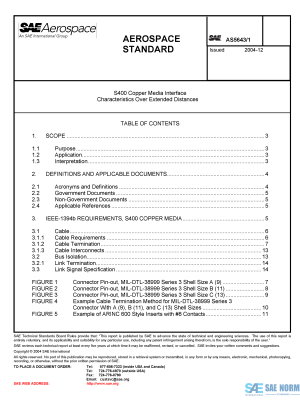 SAE AS 5643/1 Series PDF
