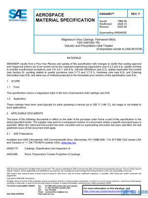 SAE AMS 4483 Series PDF