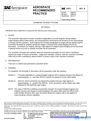 SAE ARP 2 Series PDF