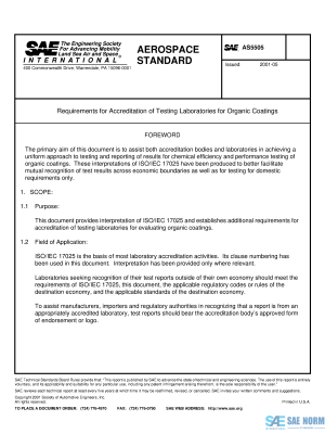 SAE AS 5505 Series PDF