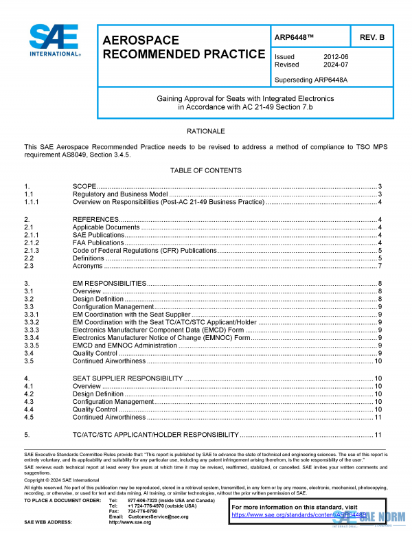 SAE ARP 6448 Series PDF