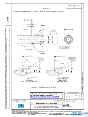 SAE AS 5828 Series PDF