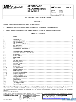 SAE ARP 4493 Series PDF