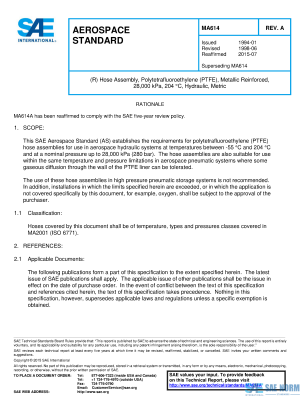 SAE MA 614 Series PDF
