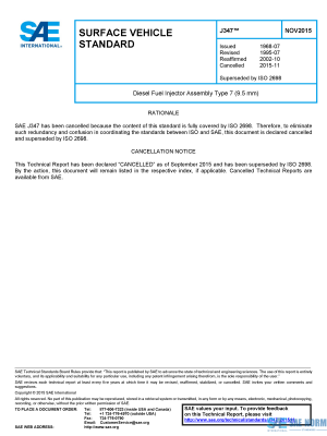 SAE J 347 Series PDF