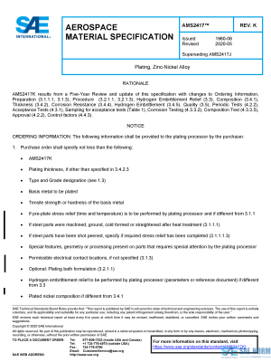 SAE AMS 2417 Series PDF