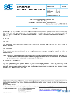 SAE AMS 5517 Series PDF