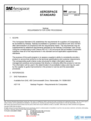 SAE AS 7118/3 Series PDF