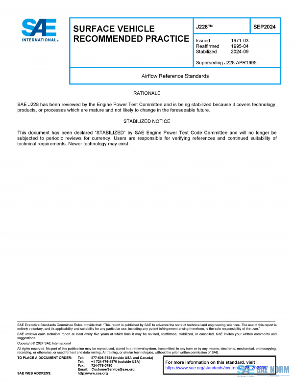 SAE J 228 Series PDF