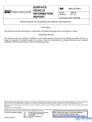 SAE J 2631 Series PDF