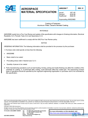 SAE AMS 2506 Series PDF