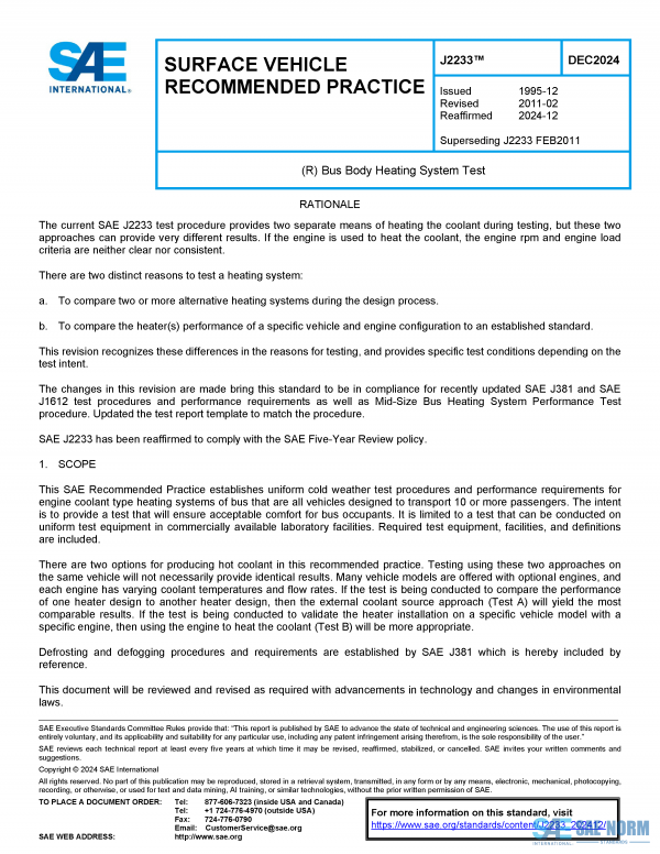 SAE J 2233 Series PDF