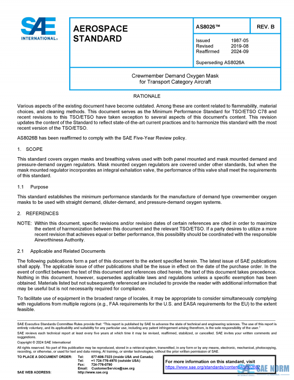 SAE AS 8026 Series PDF