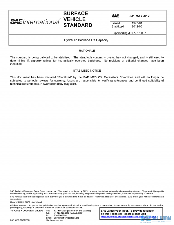 SAE J 31 Series PDF