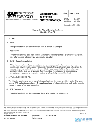 SAE AMS 1530 Series PDF