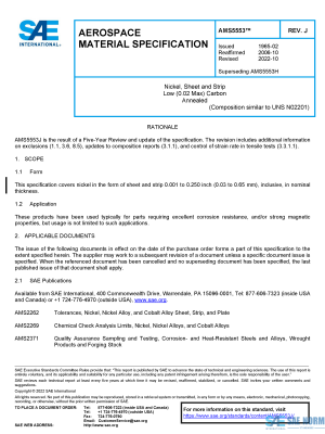 SAE AMS 5553 Series PDF