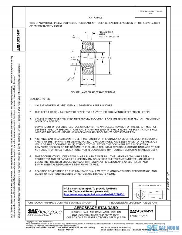 SAE AS 27645/1 Series PDF