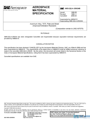 SAE AMSQQA 250/24 Series PDF