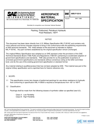 SAE AMSP 5516 Series PDF