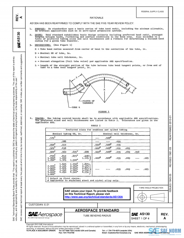 SAE AS 130 Series PDF