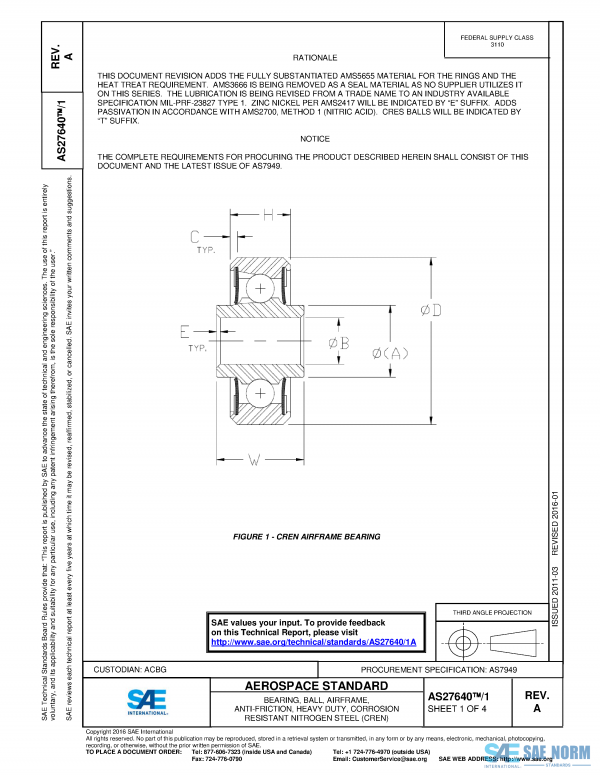 SAE AS 27640/1 Series PDF