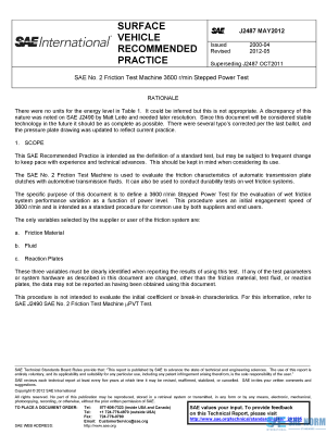 SAE J 2487 Series PDF