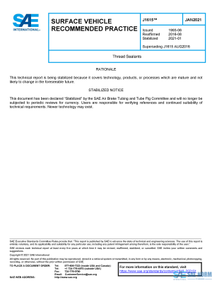 SAE J 1615 Series PDF
