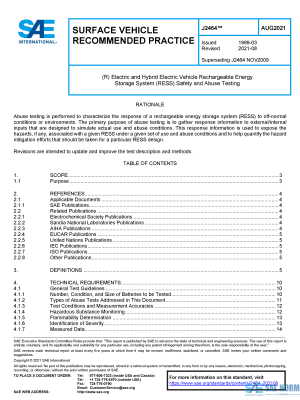 SAE J 2464 Series PDF