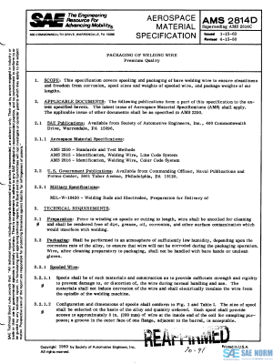SAE AMS 2814 Series PDF