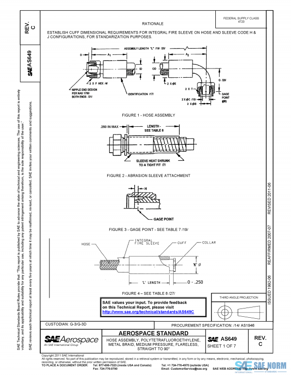 SAE AS 649 Series PDF