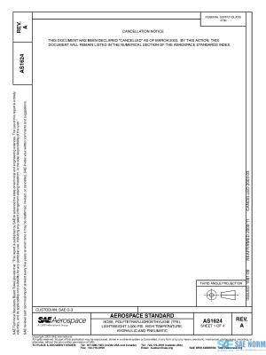 SAE AS 1624 Series PDF