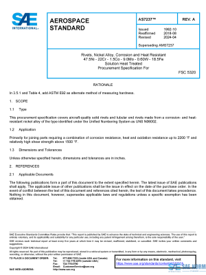 SAE AS 7237 Series PDF