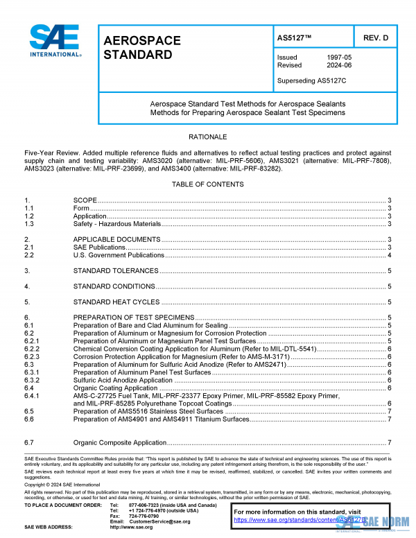 SAE AS 5127 Series PDF