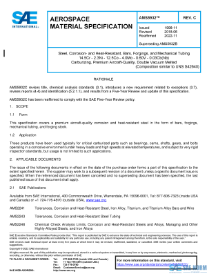 SAE AMS 5932 Series PDF