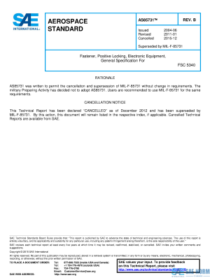 SAE AS 85731 Series PDF