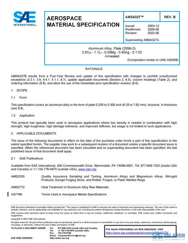 SAE AMS 4327 Series PDF