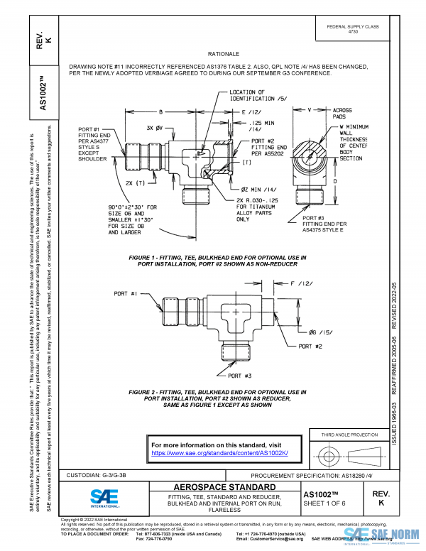 SAE AS 1002 Series PDF