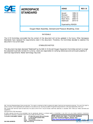 SAE AS 452 Series PDF